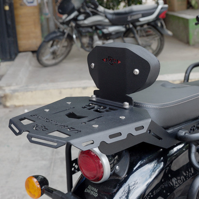 Carriers with Backrest for Royal Enfield Shotgun 650 2