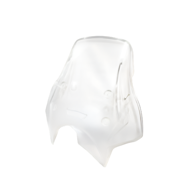 Clear Polycarbonate Visor for Royal Enfield Hunter 350