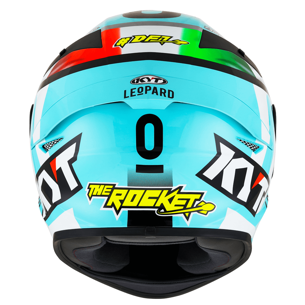 KYT TT-REVO Course Dennis Foggia Replica Helmet