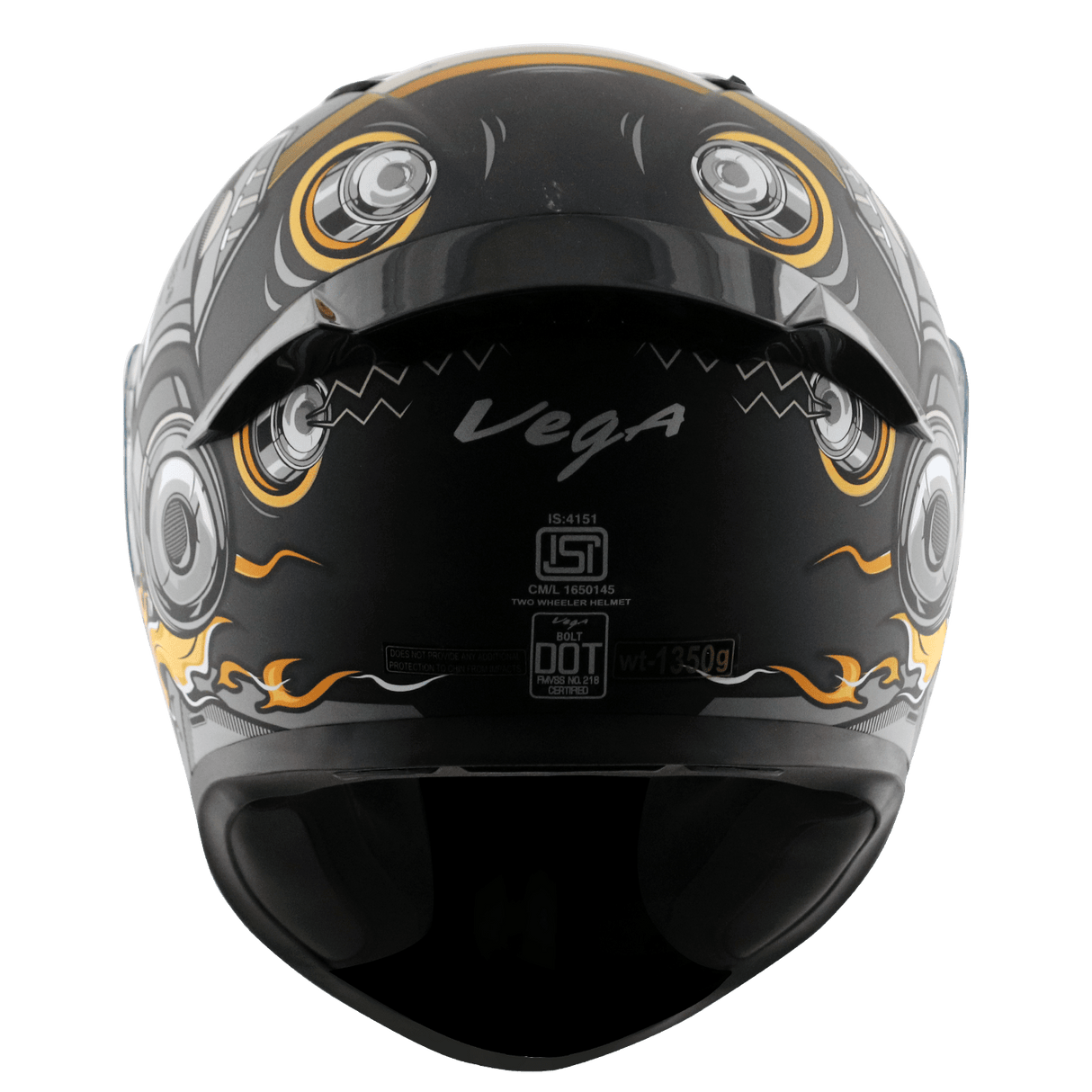 Bolt Superhero Helmet - Dull Black Grey