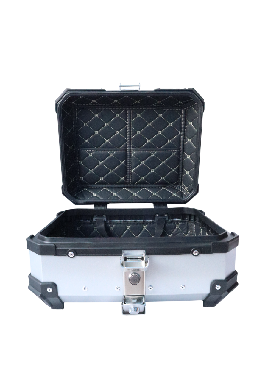 Aluminium 25 Litres Silver Top Box