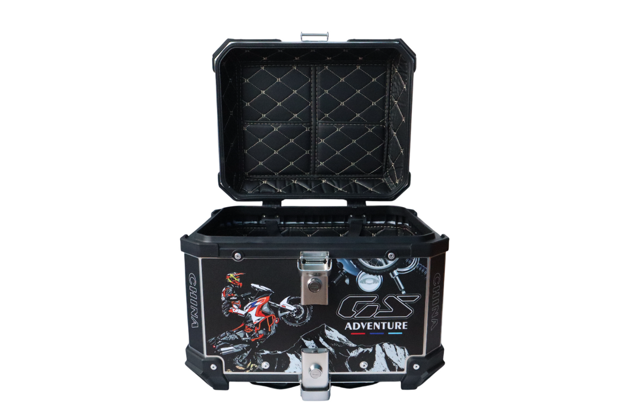 Aluminium 45 Litre Graphic Black GS Adventure