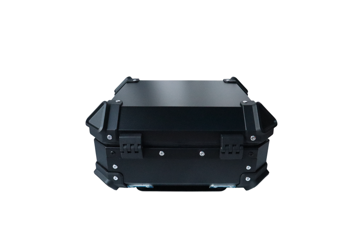 Aluminium 18 Litres Black Top Box