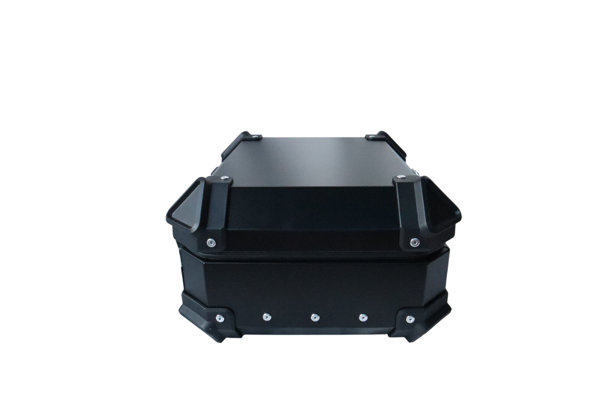 Aluminium 18 Litres Black Top Box