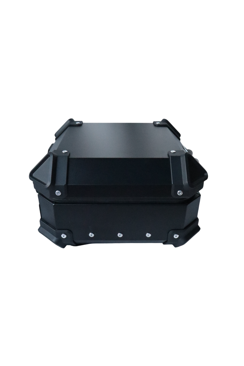 Aluminium 15 Litres Black Top Box