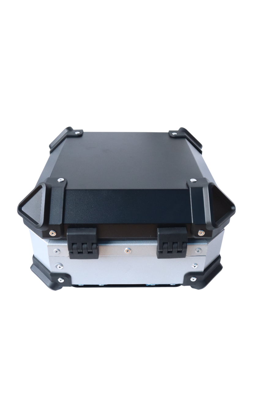 Aluminium 15 Litres Silver Top Box