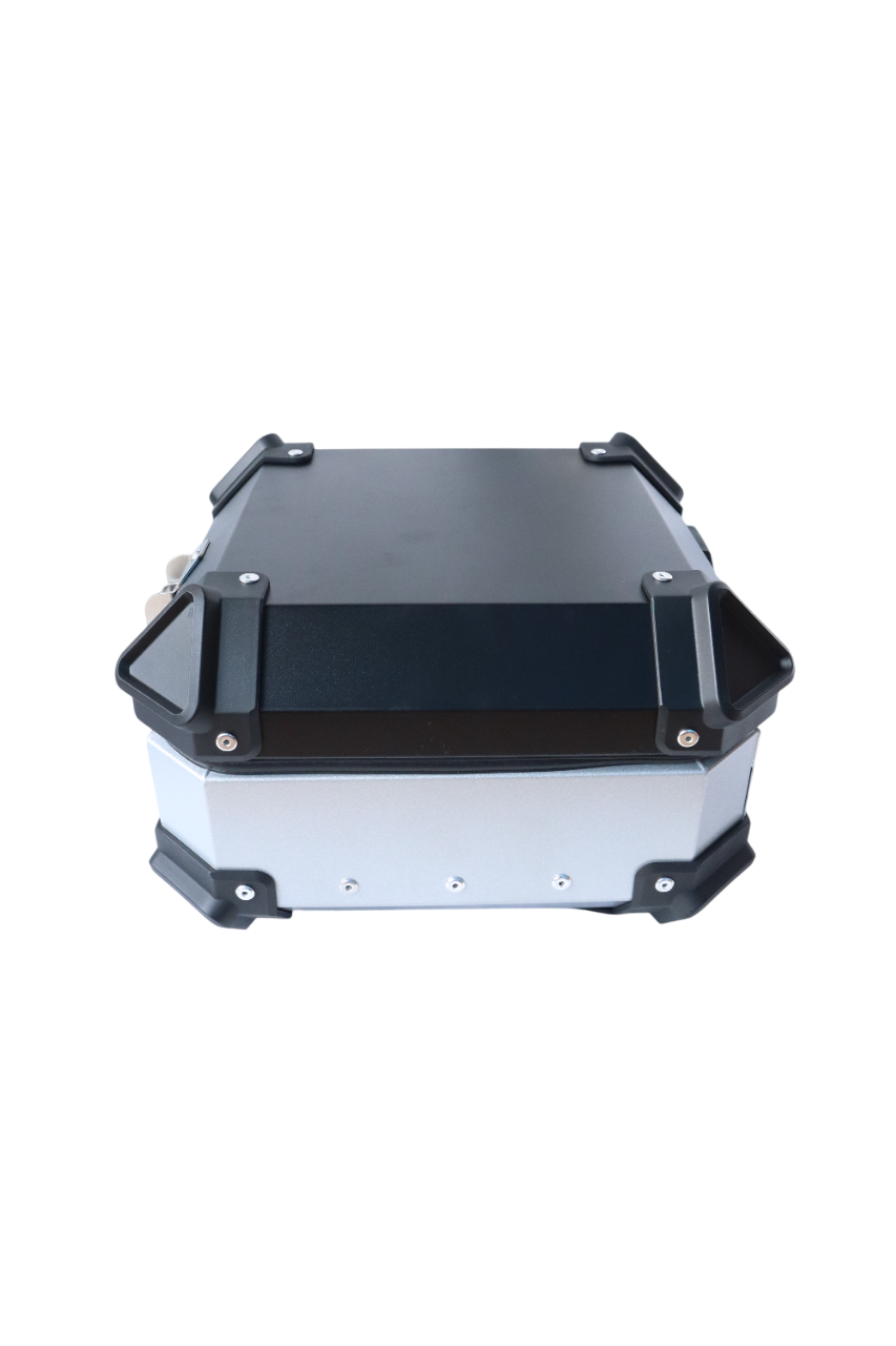 Aluminium 15 Litres Silver Top Box
