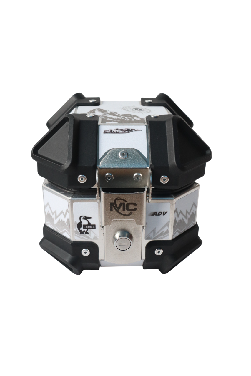 Aluminium 5 Liters Graphic Adv Top Box