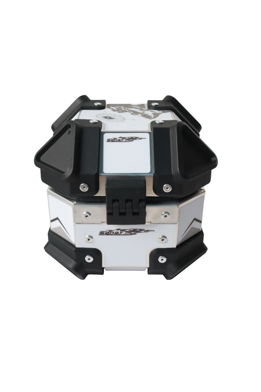 Aluminium 5 Liters Graphic Adv Top Box