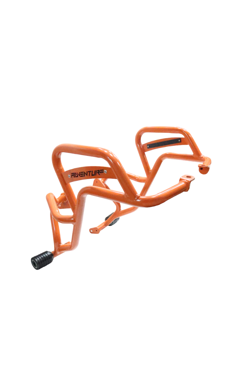 Crash Guard With Dual Sliders (Orange) For 2025 KTM Adventure 250/390