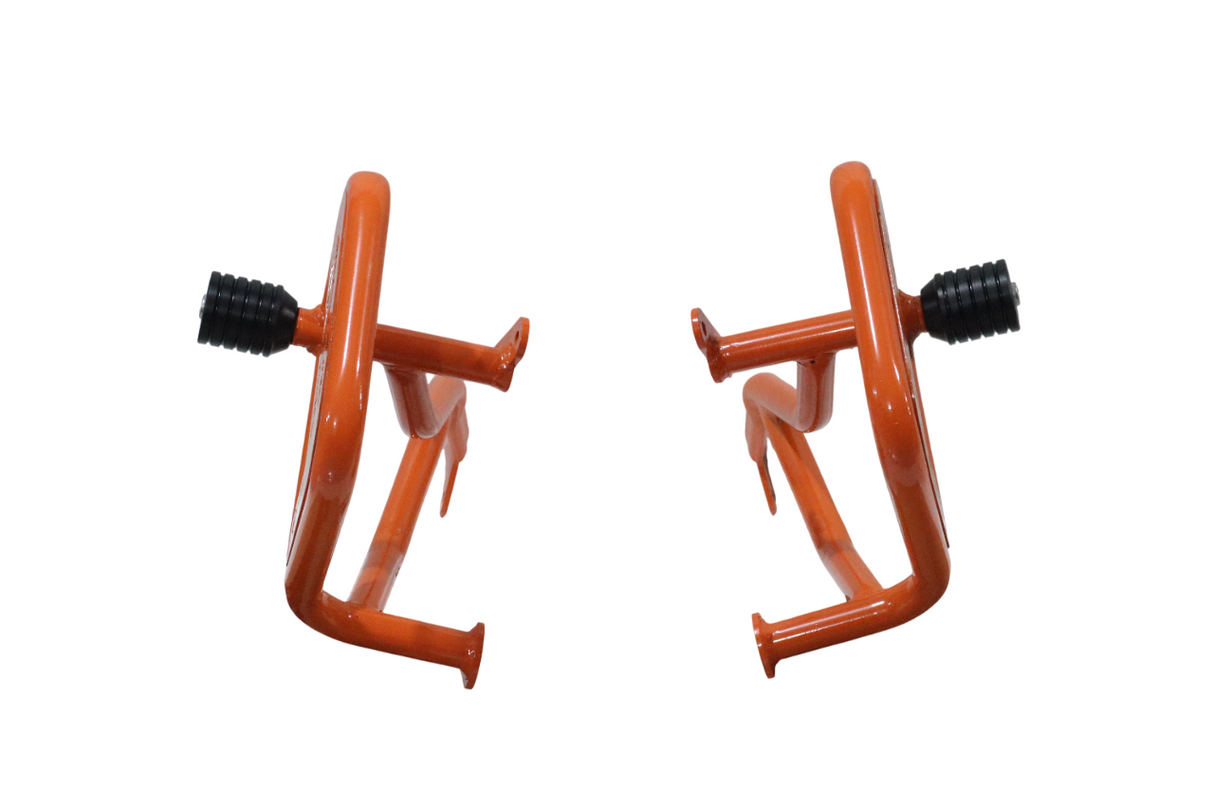 Type 2 (Orange)- Crash Guard With Dual Sliders For 2025 KTM Adventure 250/390