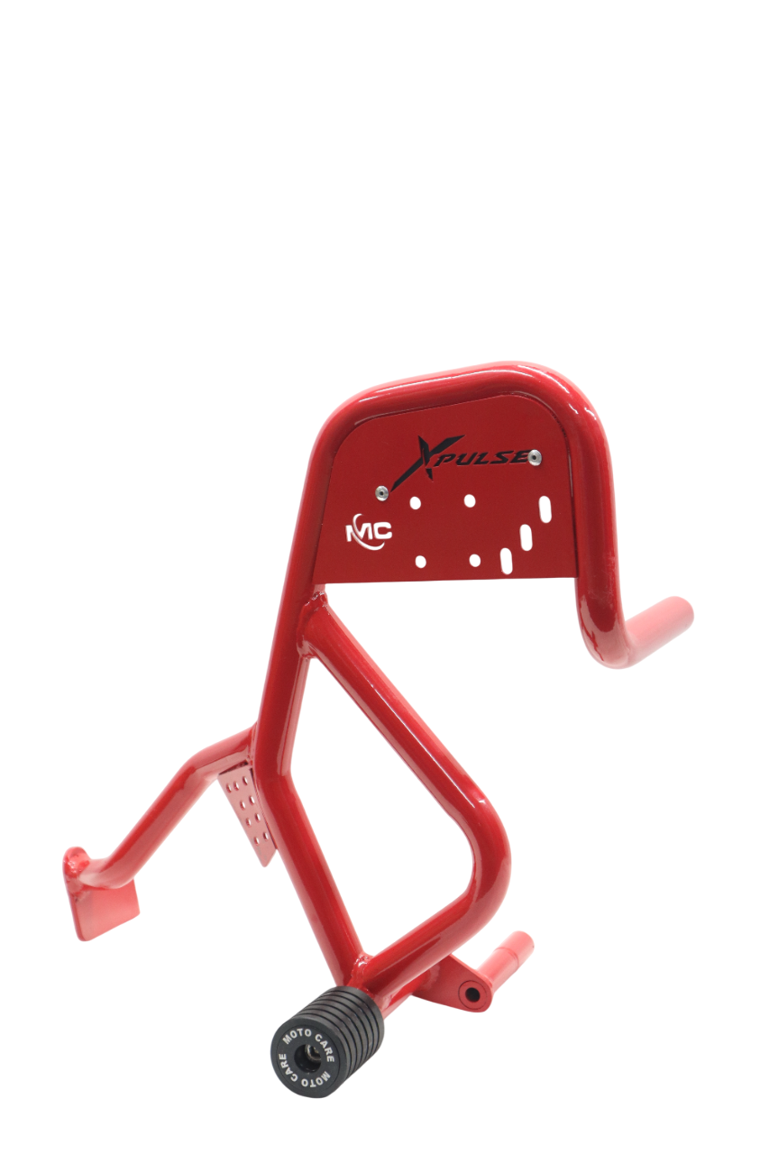 Crash Guard With Dual Sliders For Hero Xpulse 210 (Red)