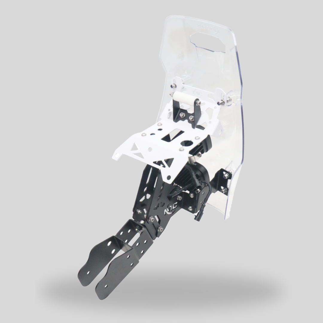 Mantis K3 Windshield with Clamp Kit for Royal Enfield Himalayan 411