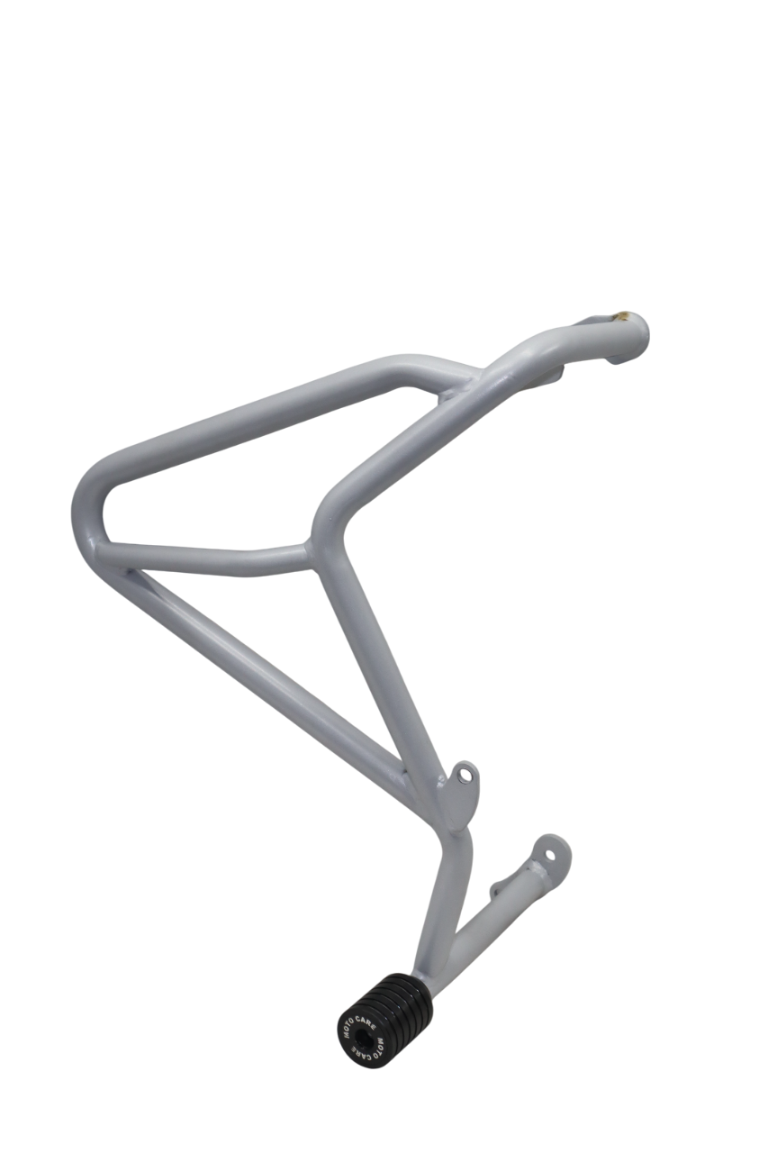 CRASH GUARD WITH DUAL SLIDERS (SILVER) FOR V STROM