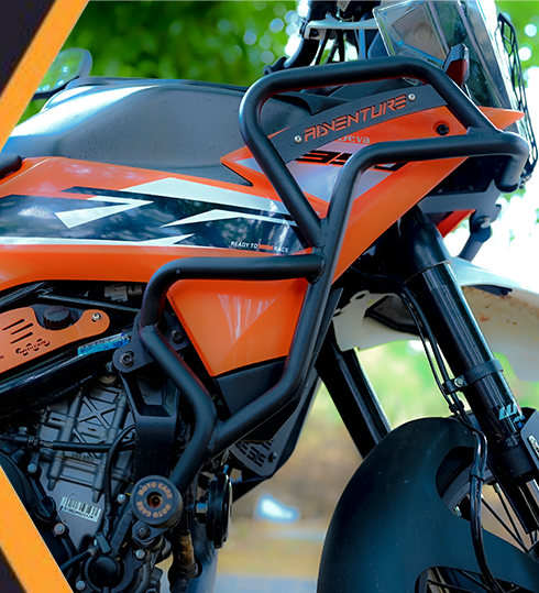 Crash Guard With Dual Sliders For 2025 KTM Adventure 250/390