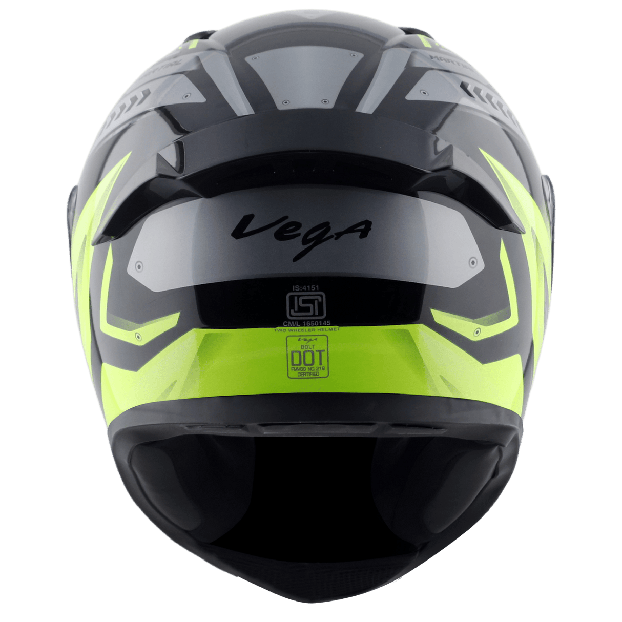 Bolt Martial Helmet - Black Neon Yellow