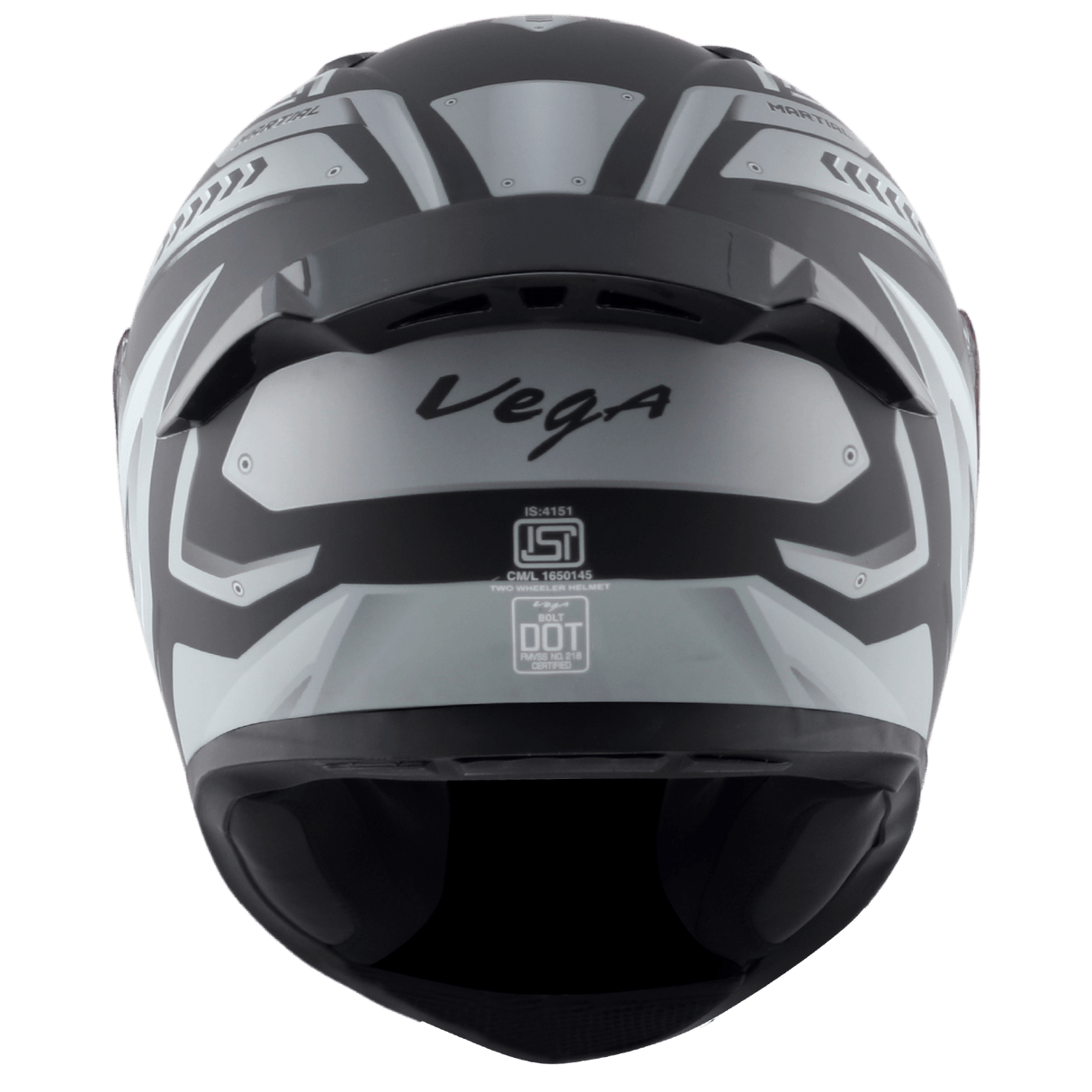 Bolt Martial Helmet - Dull Black Grey