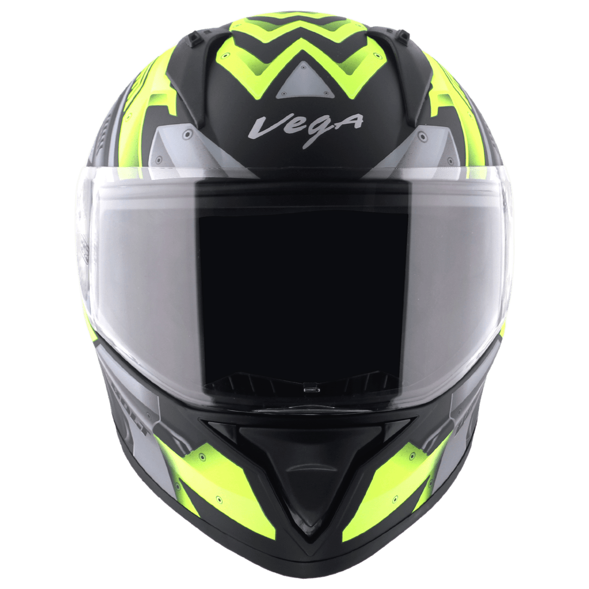 Bolt Martial Helmet - Dull Black Neon Yellow