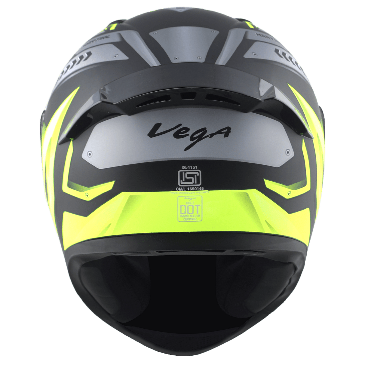 Bolt Martial Helmet - Dull Black Neon Yellow