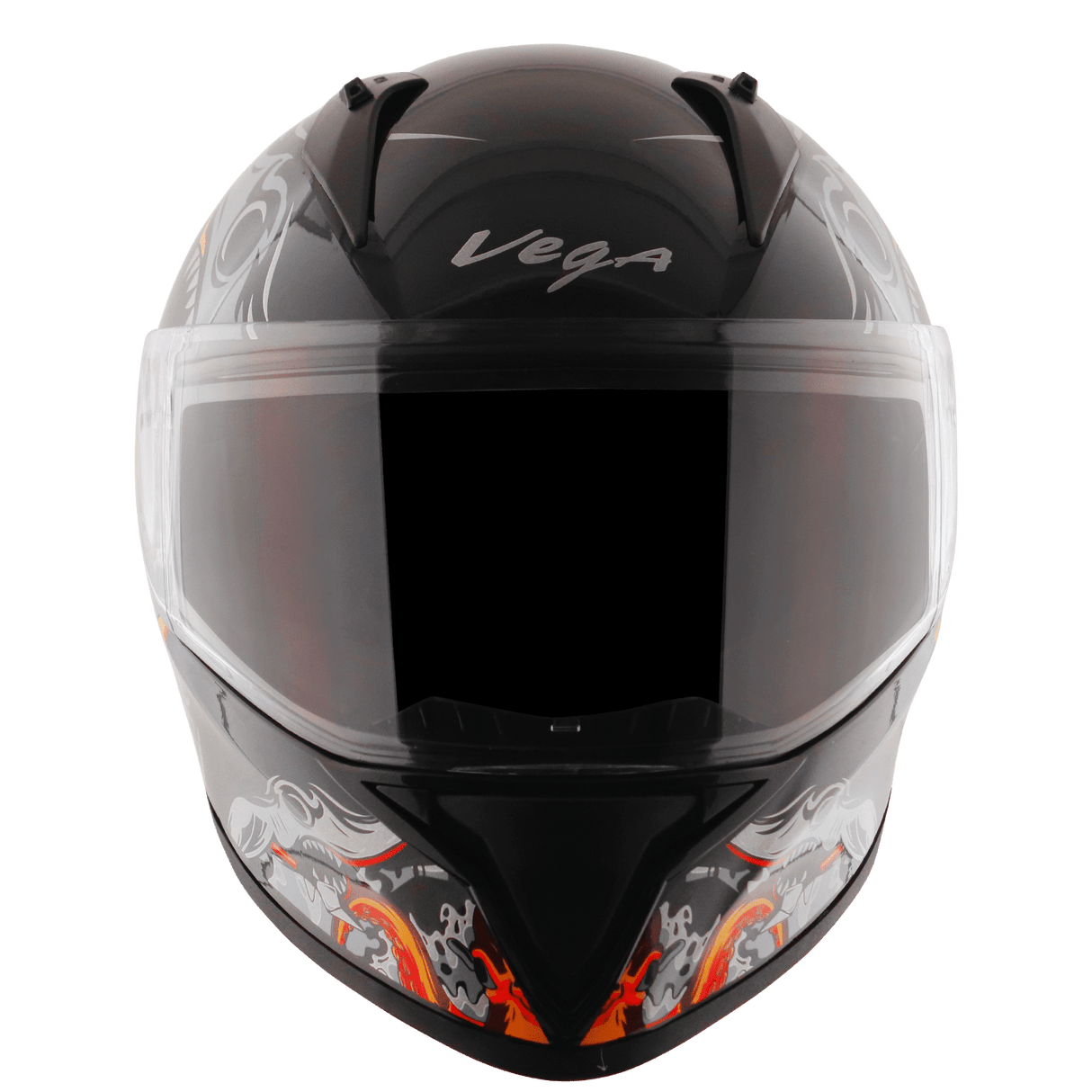 Bolt Octopus Helmet - Black Orange