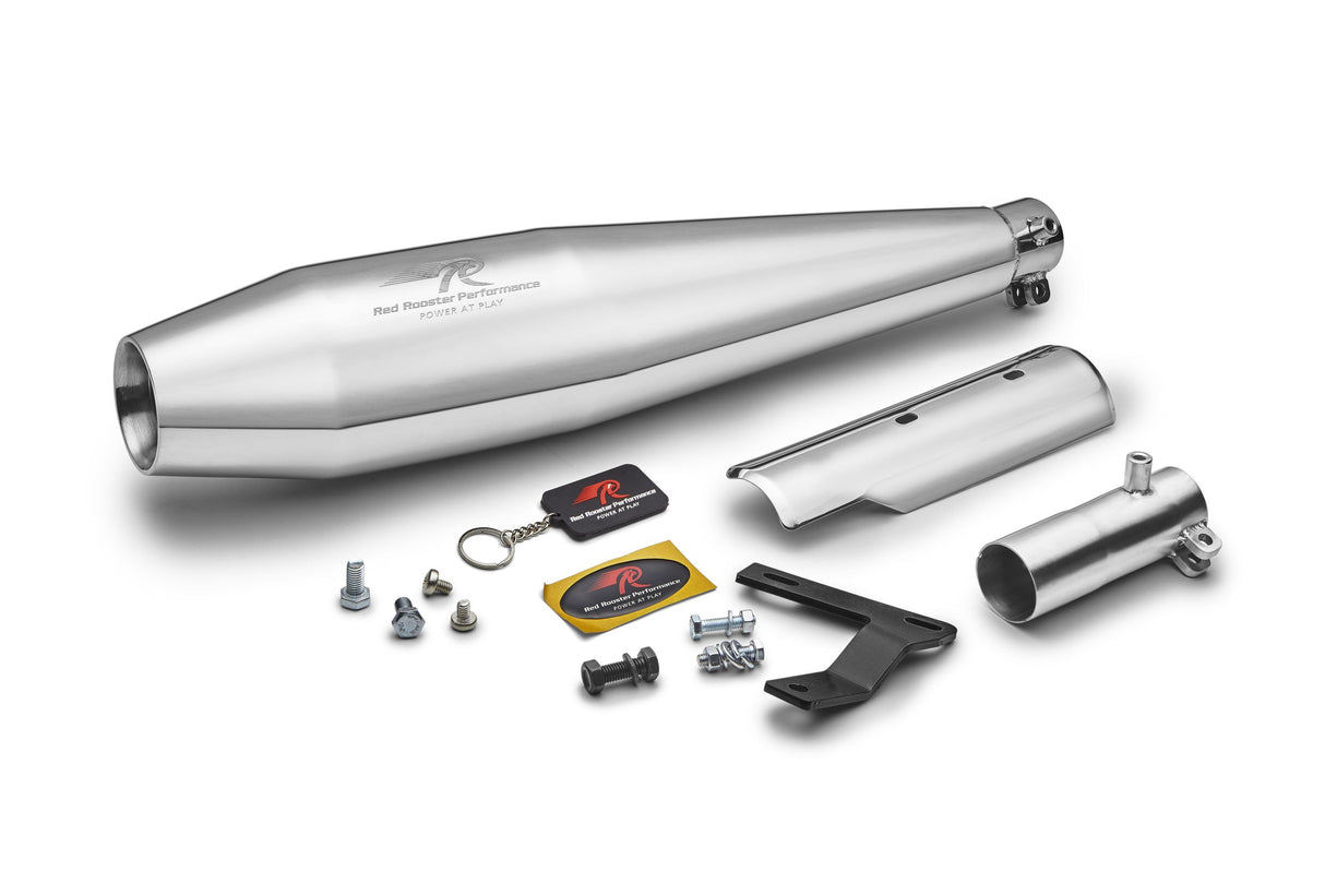 Pegasus Polish Motorcycle Exhaust for Honda H’ness CB350