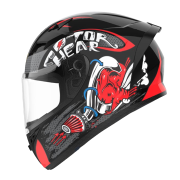 RIDEX POLARIS – MOTORHEAR RED (GLOSSY)