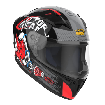 RIDEX POLARIS – MOTORHEAR RED (GLOSSY)