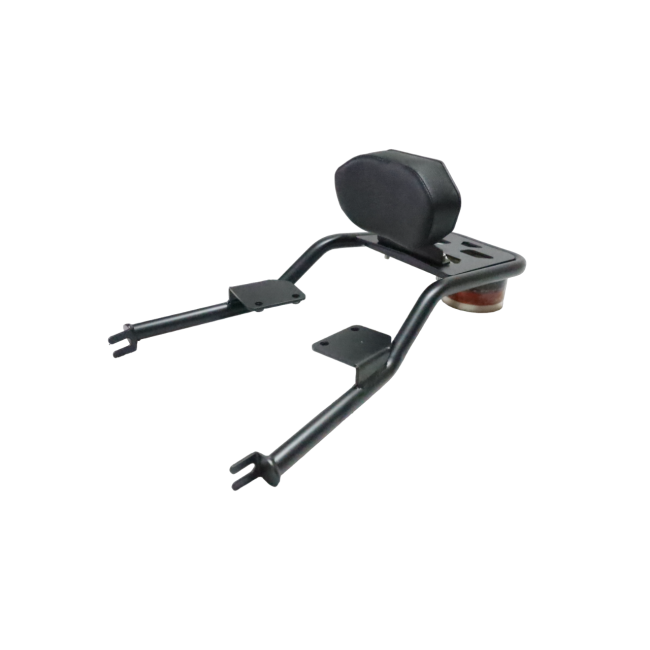 Pipe Carrier with Plate and Backrest for Royal Enfield Hunter 350 1