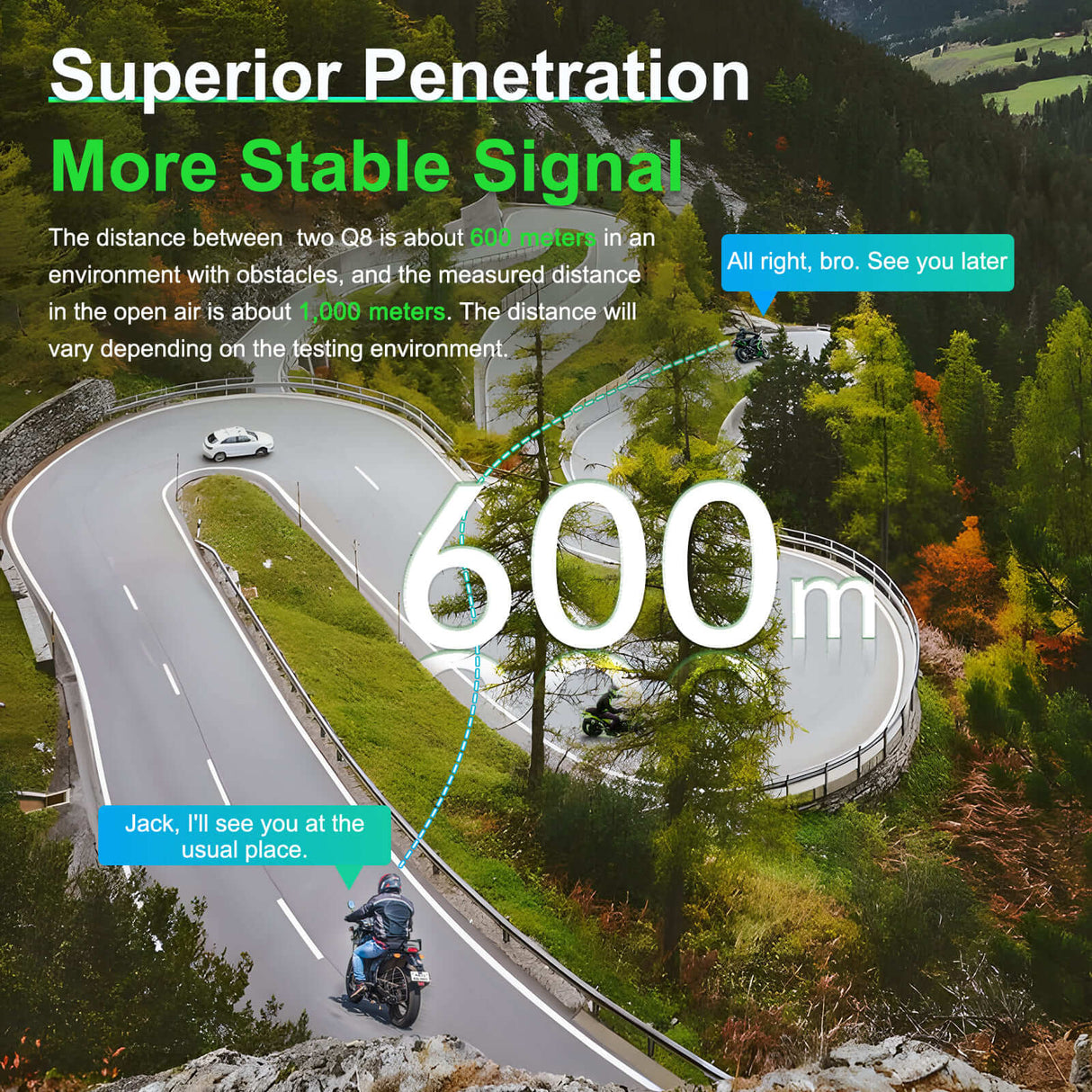 EJEAS VNetphone Q8 Mesh Intercom