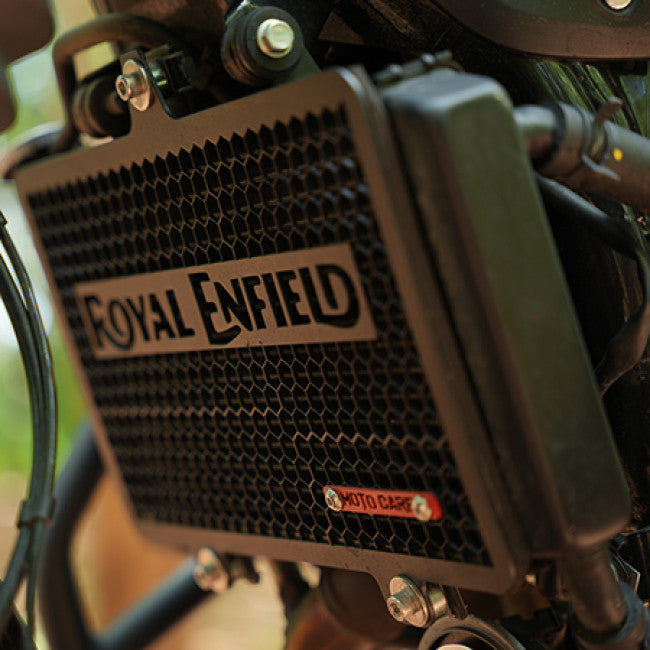 Radiator Guard Black For Royal Enfield Guerrilla 450