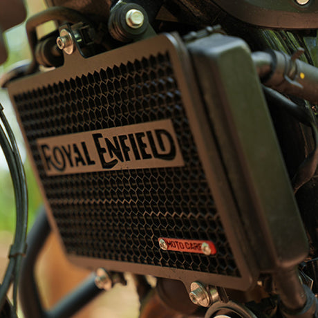 Radiator Guard Black For Royal Enfield Guerrilla 450