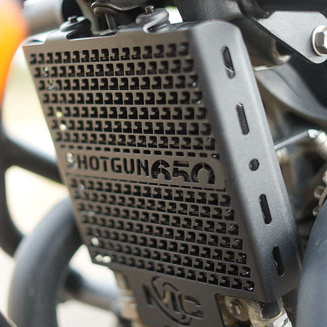 Radiator Guard Black For Royal Enfield Shotgun 650
