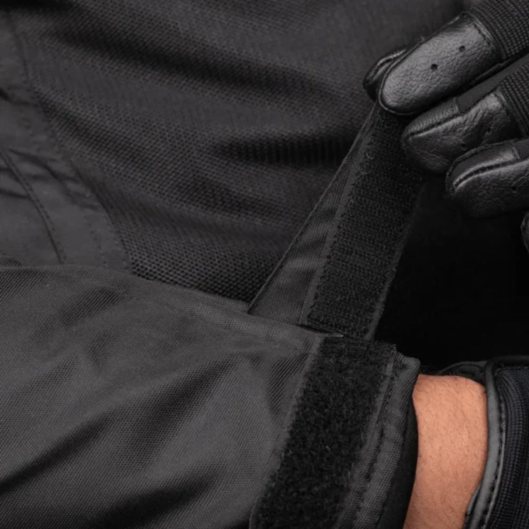 Scala Blaze Riding Jacket - Black and Neon