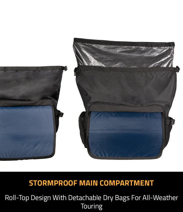 CRAMSTER STALLION SADDLEBAGS 60L – STORMPROOF