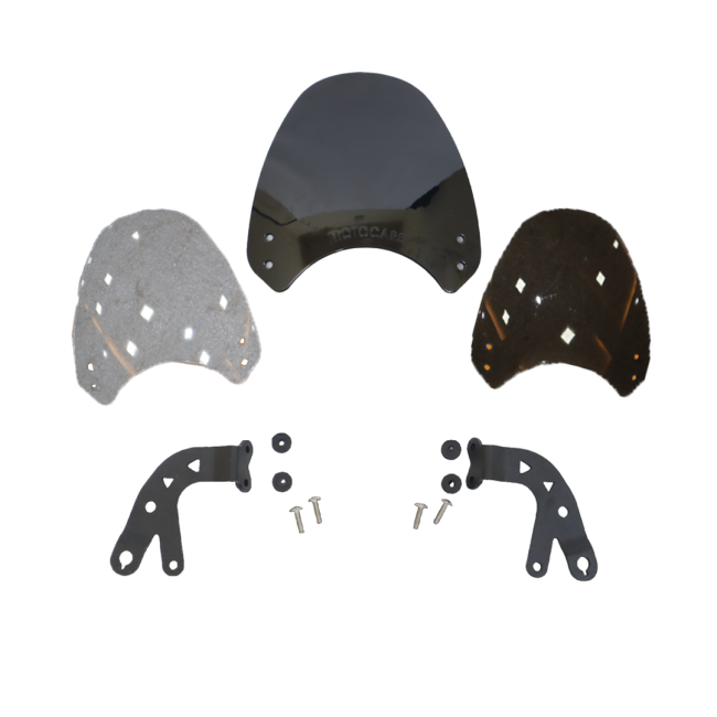 Visor with Clamp kit for Royal Enfield Interceptor 650