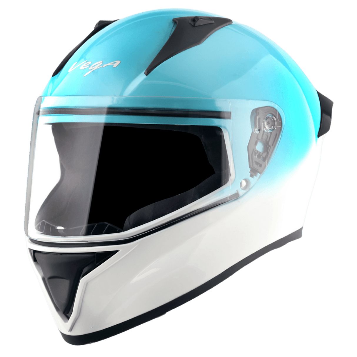 Bolt Dual Color Helmet - White Blue
