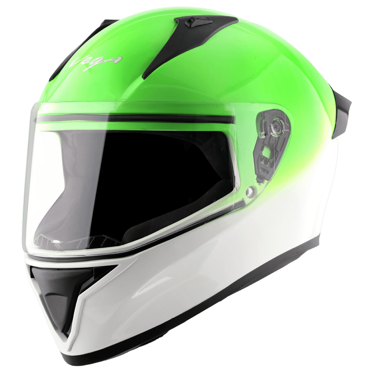 Bolt Dual Color Helmet - White Green