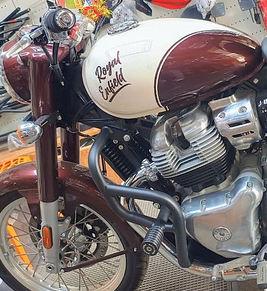 CRASH GUARD WITH DUAL SLIDERS FOR CLASSIC 650