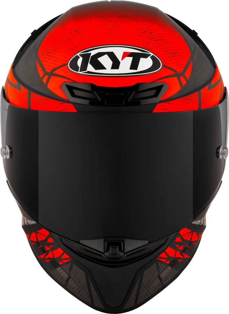 KYT TT-REVO COMBUSTION RED GLOSSY