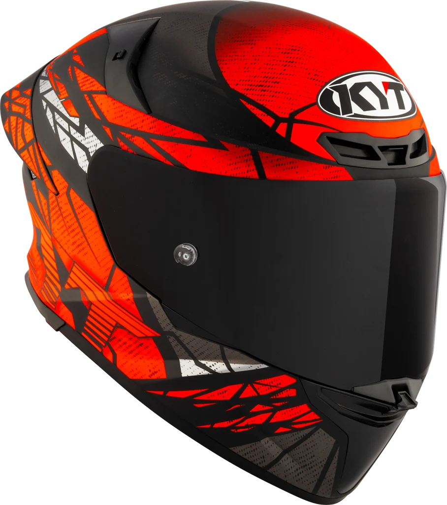 KYT TT-REVO COMBUSTION RED GLOSSY