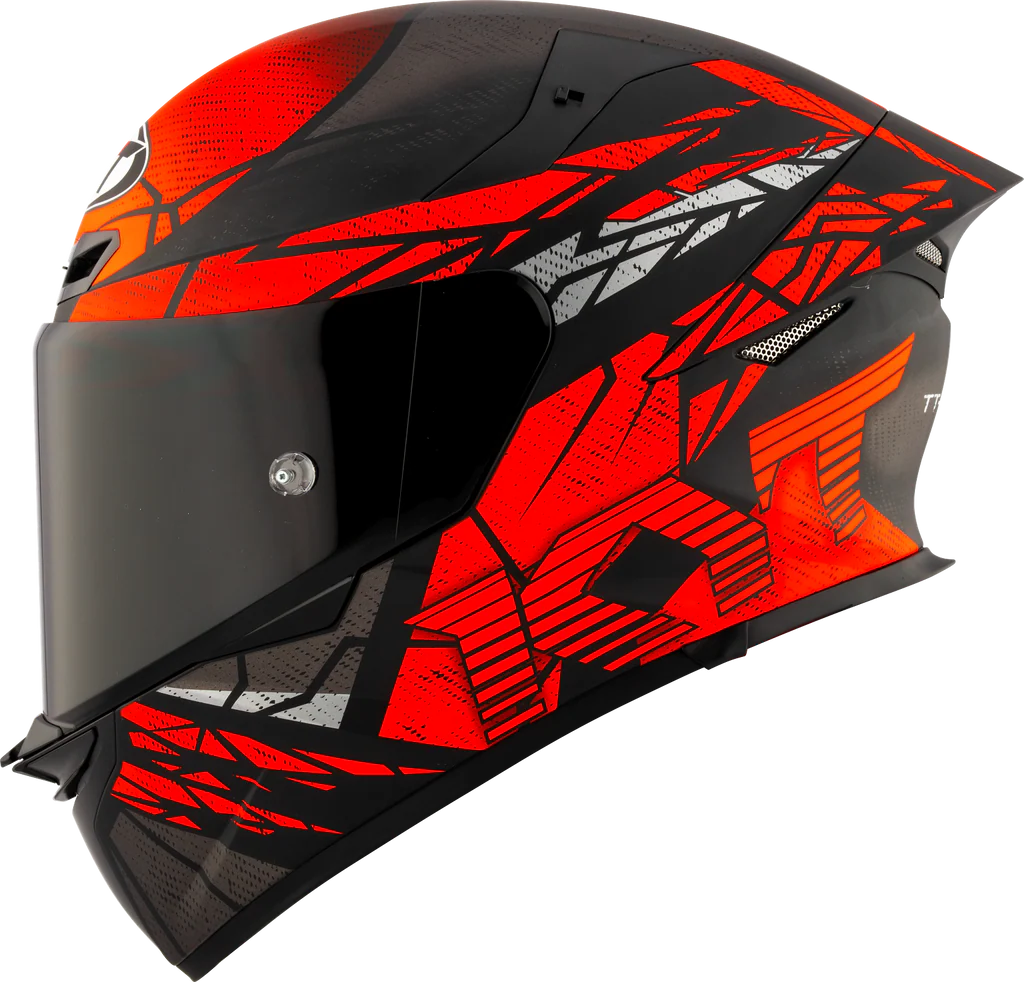 KYT TT-REVO COMBUSTION RED GLOSSY
