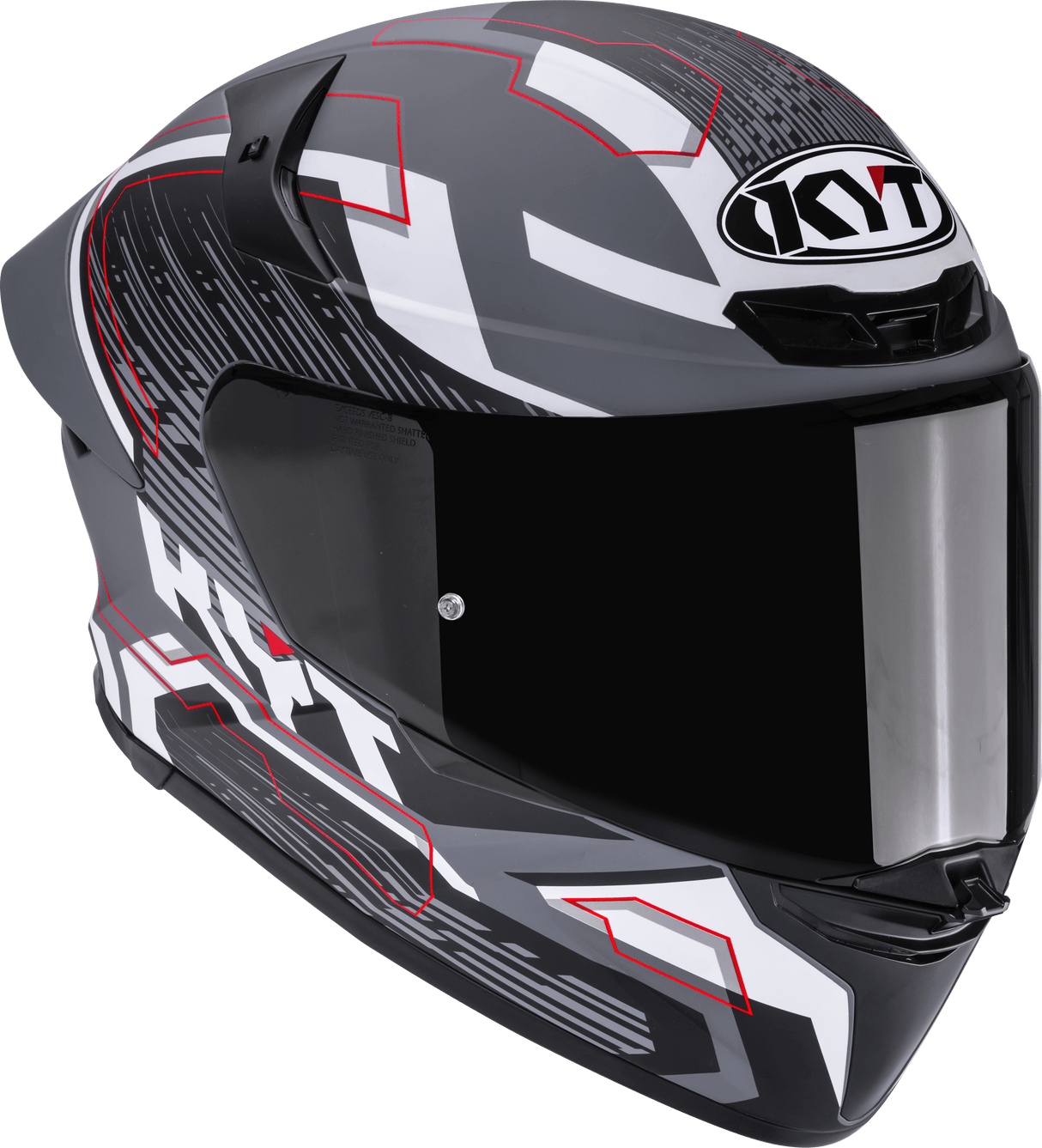 KYT TT-Revo Speeding Matt Grey