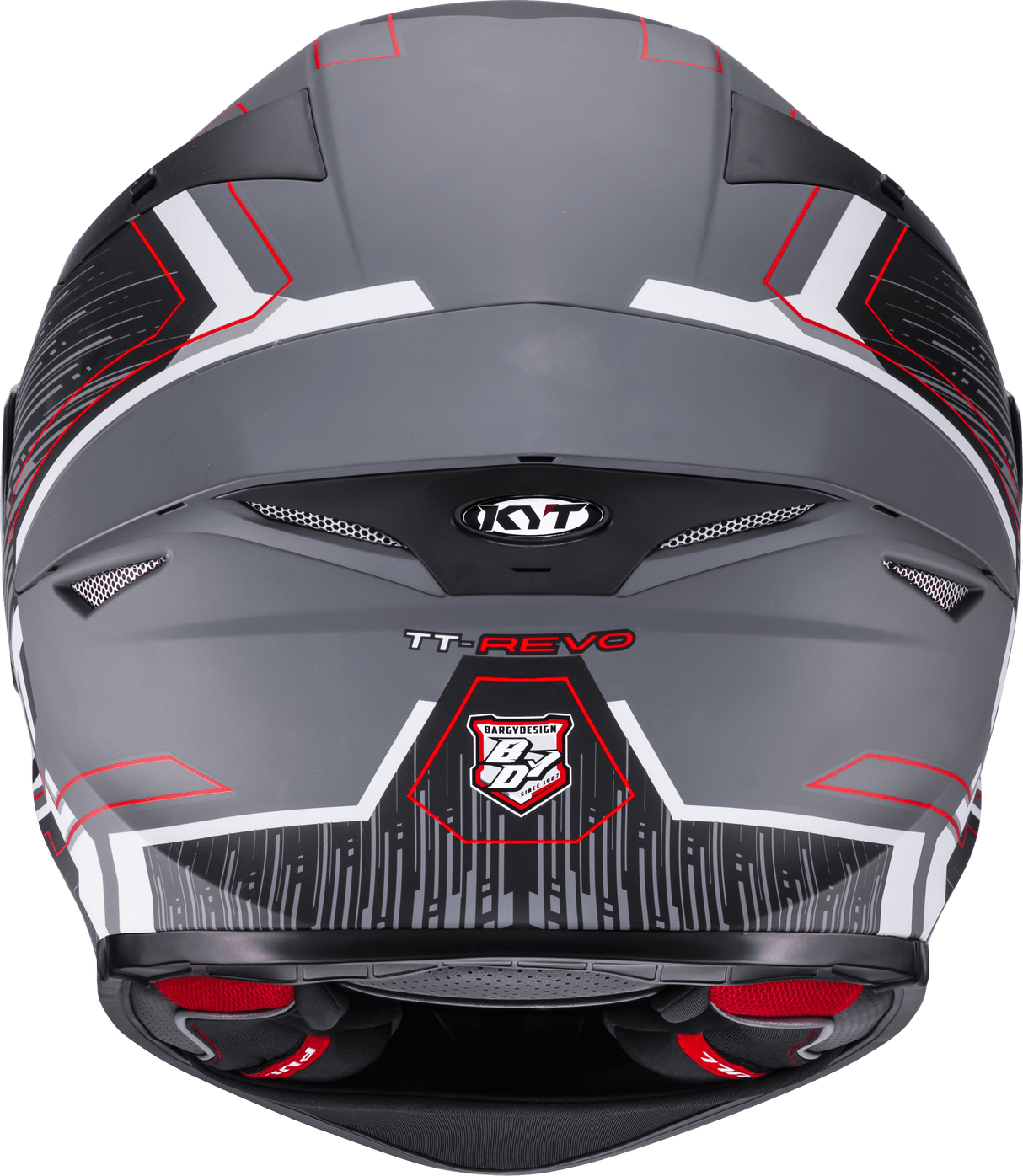 KYT TT-Revo Speeding Matt Grey