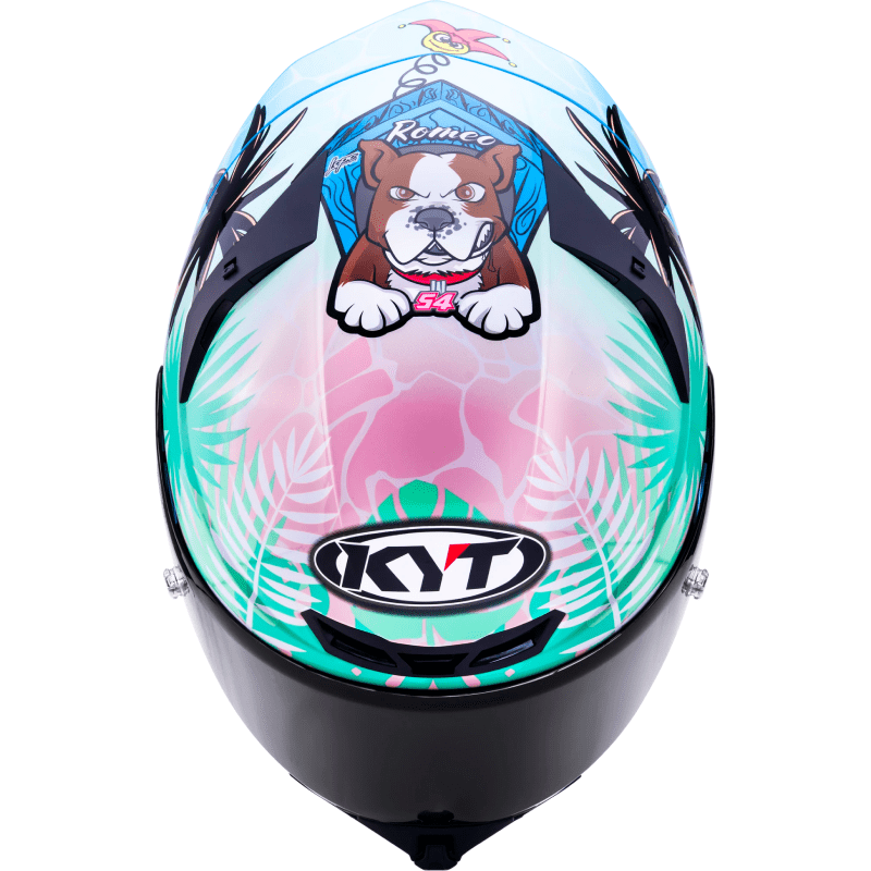 KYT TT Revo Riccardo Rossi BCN Replica