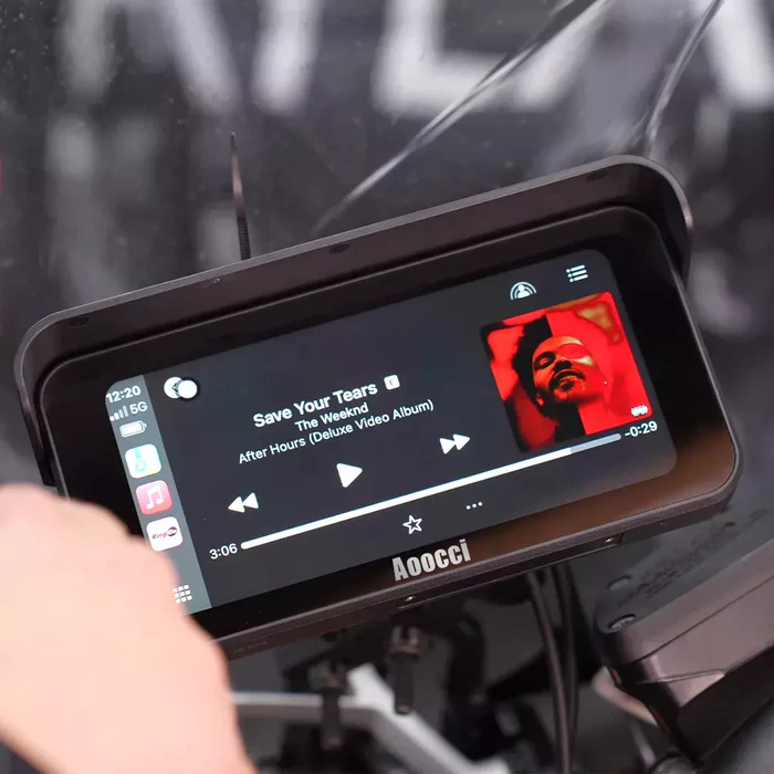 C6 Pro All-in-One Motorcycle Dash Cam with GPS & Anti-Theft