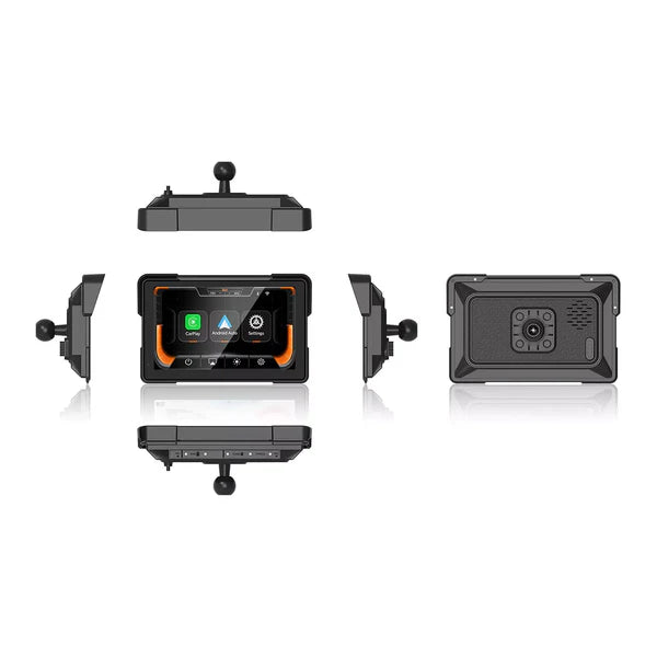 C7 7-inch HD Screen for Motorcycle CarPlay & Android Auto