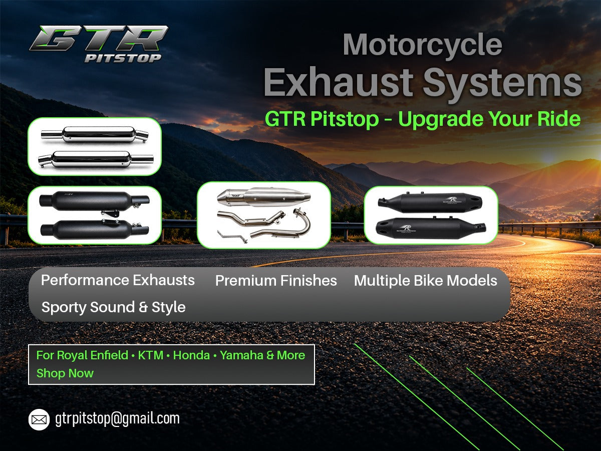 Motorcycle Exhaust Systems: Upgrade Your Ride with GTR Pitstop
