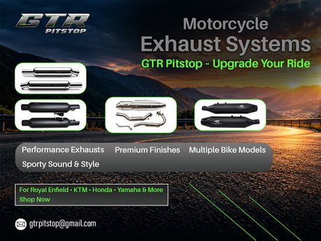 Motorcycle Exhaust Systems: Upgrade Your Ride with GTR Pitstop