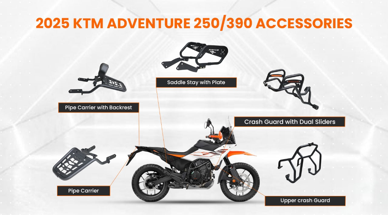 2025 KTM 390 Adventure Accessories: Best Upgrades for Your Ride