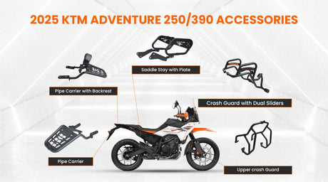 2025 KTM 390 Adventure Accessories: Best Upgrades for Your Ride